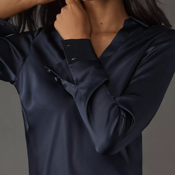 NEW CAMI NYC toulouse dress in navy Size Small - Picture 4 of 9